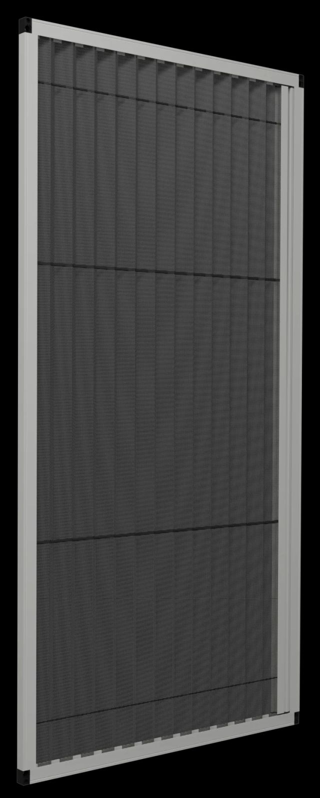 Jednokrídlová plissé sieťka