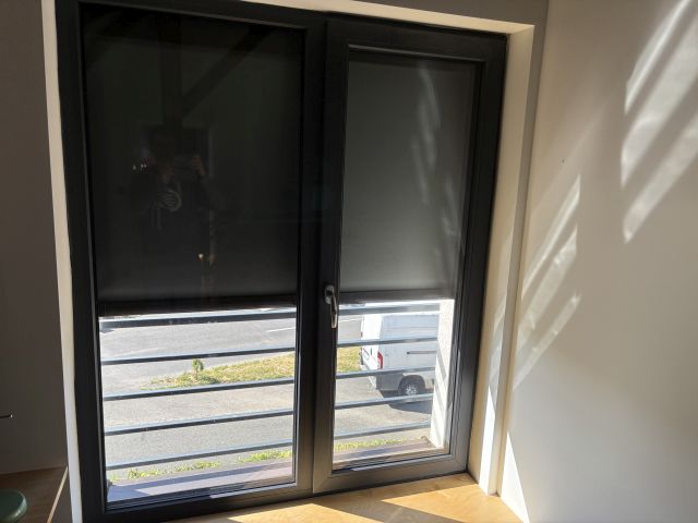 Screen na rodinnom dome - interir